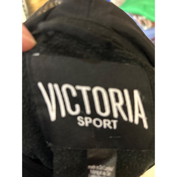 Victoria Secret Sport Hoodie Sweatshirt Holey Back GUC Women's Size L - Picture 5 of 10